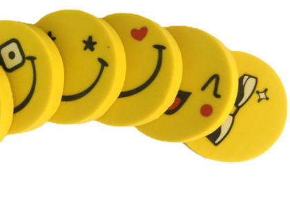 儿童奖励可爱笑脸橡皮擦学生创意卡通表情橡皮文具礼品